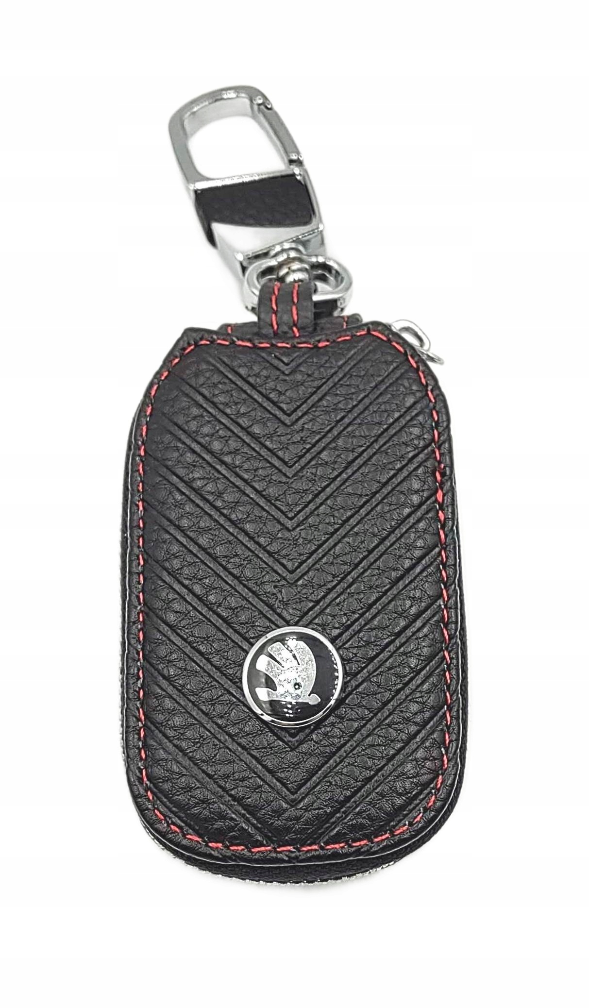 Skoda etui na kluczyk Skórzany pokrowiec uniwersalny na Wszystkie klucze