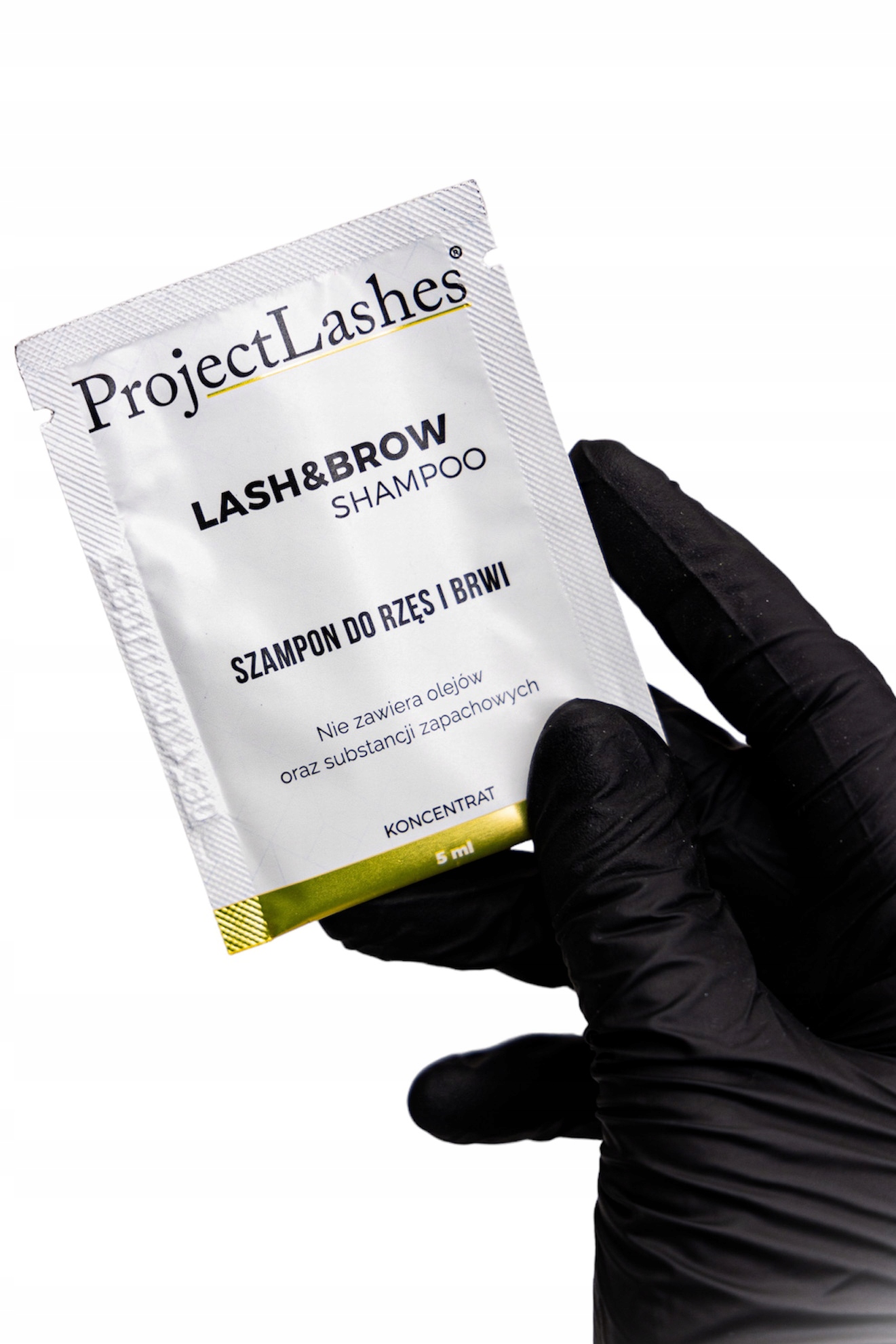 Szampon do rzęs i brwi ProjectLashes koncentrat 5 ml Stan opakowania oryginalne