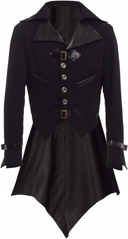 Frak Gotický Steampunk Pánský kabát XXL Upír Halloween Cosplay