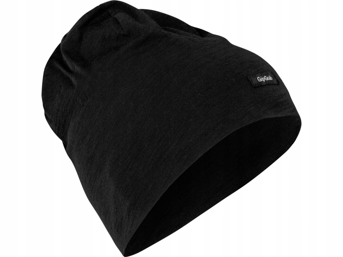 Čepice pod helmu GribGrab Merino Blen Lightweight M, černá