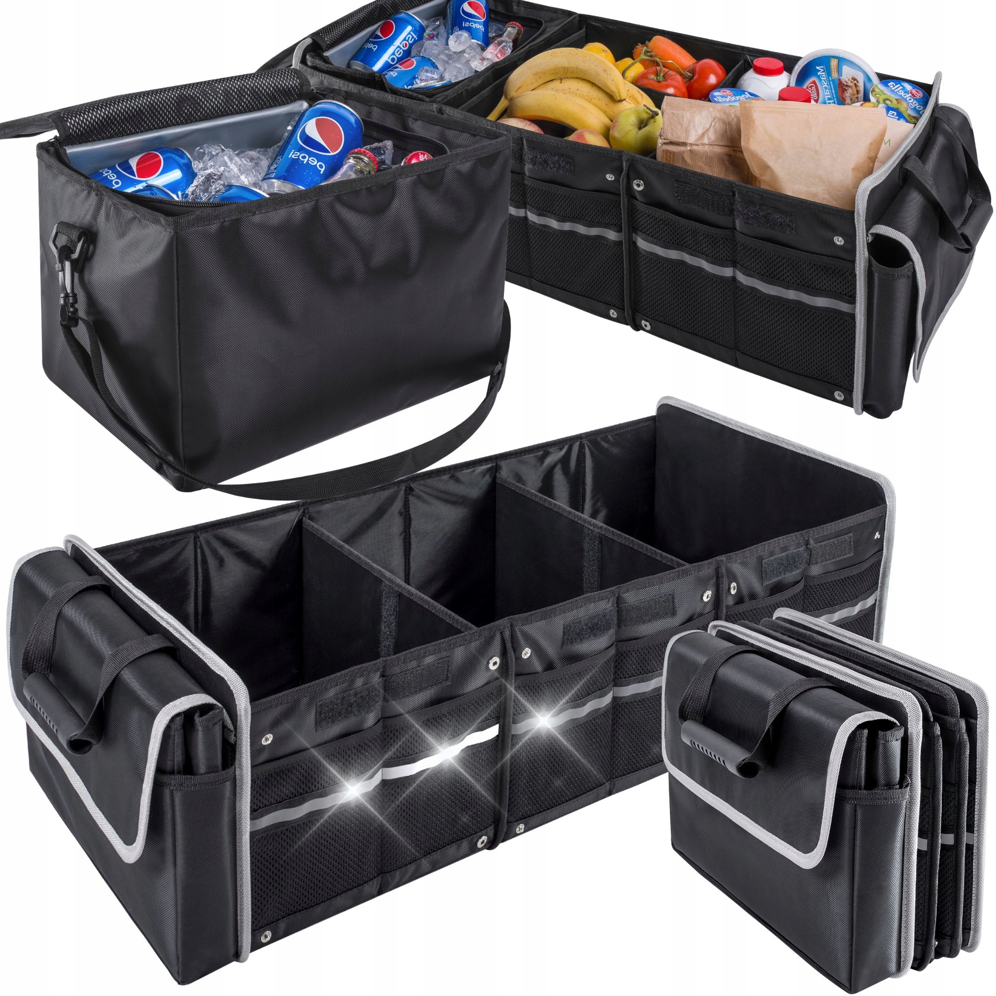 

Organizer Torba bagażnika samochodu z Chłodziarką