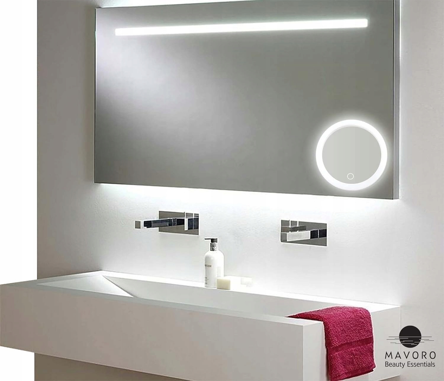 Lusterko biały MAVORO (4104) Kod producenta led mirror
