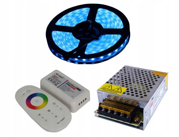 Set Led 300 Rgb 5050 IP68 Mi-Light Premium 5 m