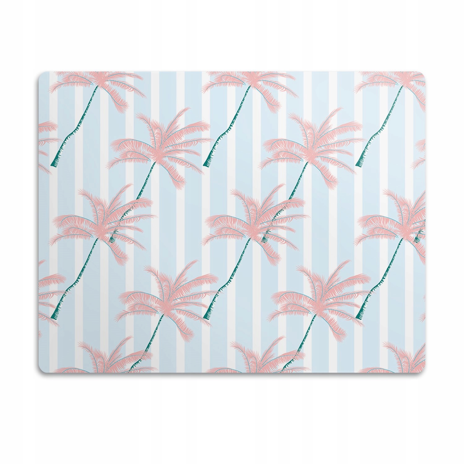 Levně Podložka pro psa a kočku pod misku Palmy vzor 60x40 cm