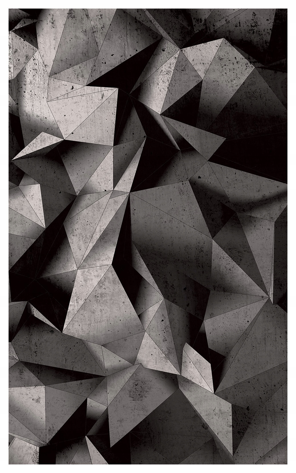 Fototapeta Geometrická abstrakce monochromatický kubismus 184x254 lepidlo