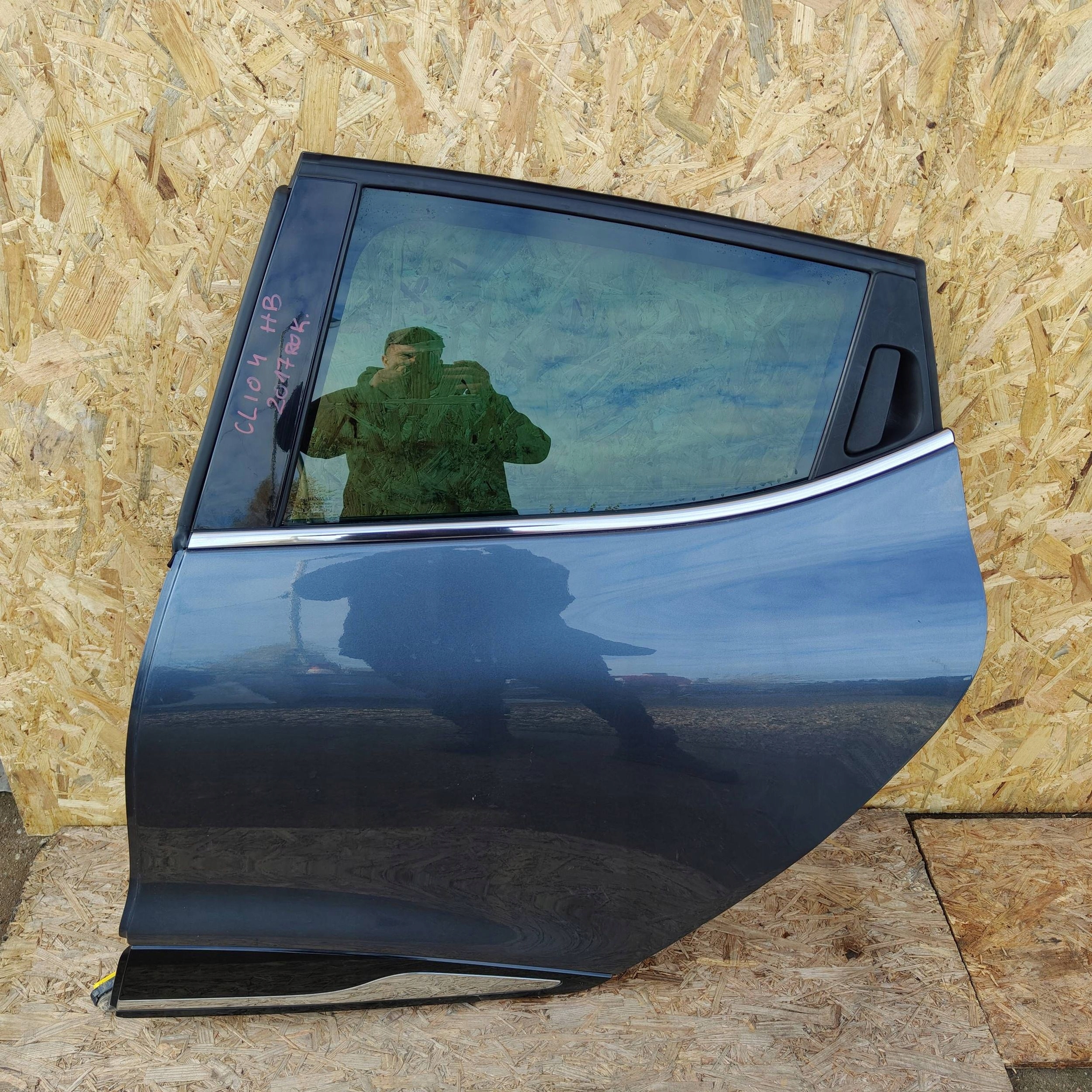 door rear. rear part side left Renault Clio IV