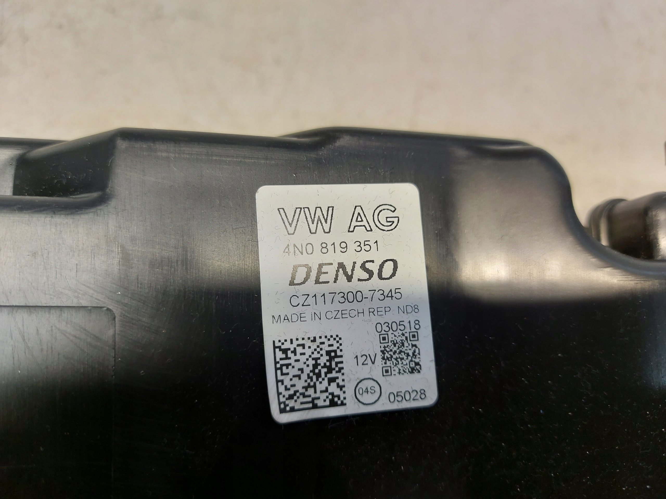 AUDI A8 D5 4N heater rear part 4N0819351