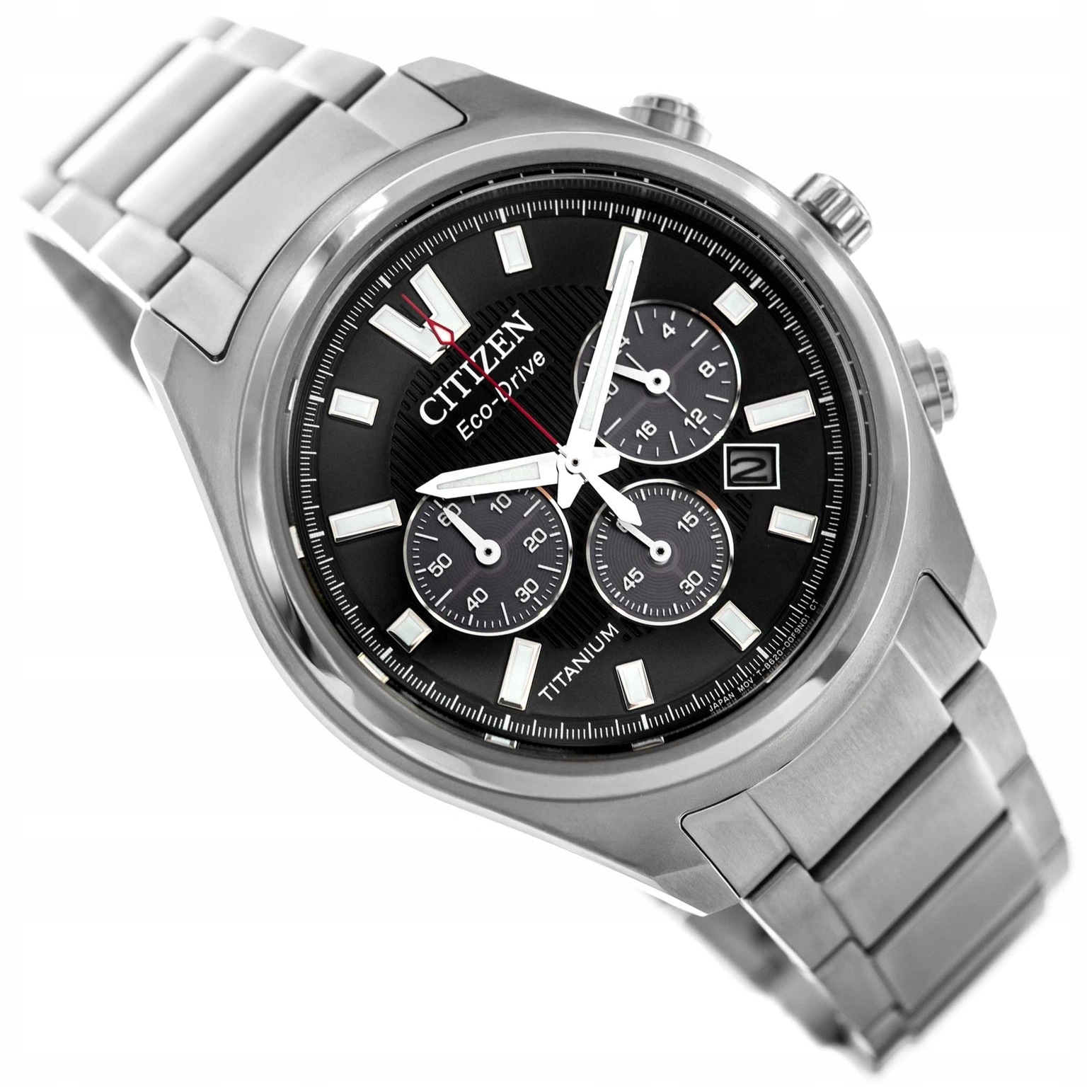 Pánské Hodinky Citizen CA4750-51E Titanium Eco-drive, Titanové Stopky