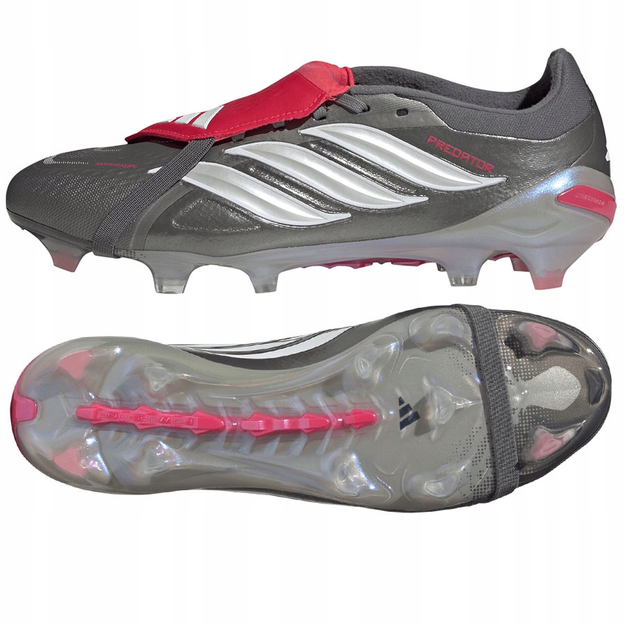 Adidas Predator Pro Ft Fg (47 1/3) Boty Lanky Unisex Stříbrné