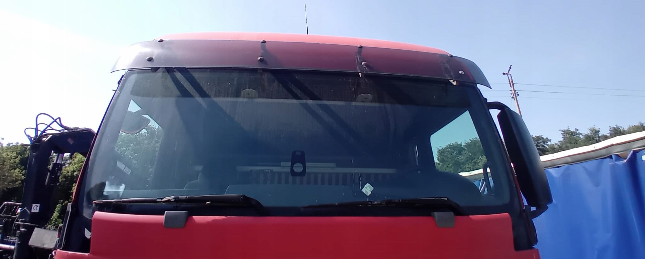 BLENDA PRZECIWSŁONECZNA MAN TGX TGA Z MOCOWANIMI