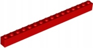 

Lego Klocek belka 1x16 Czerwona 2465 Nowy