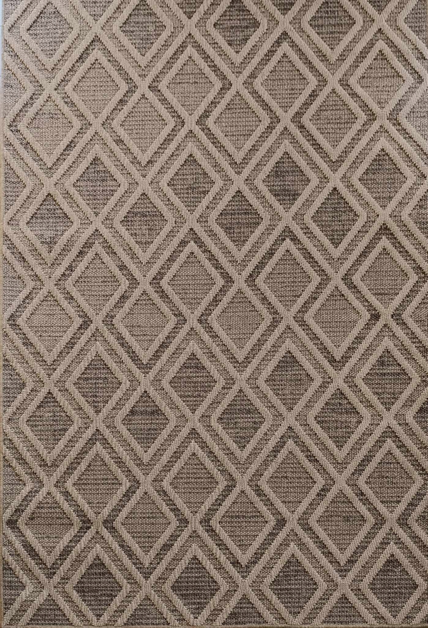 Šnúrkový koberec 160 x 230 cm, plochý, vonkajší, vnútorný, boho