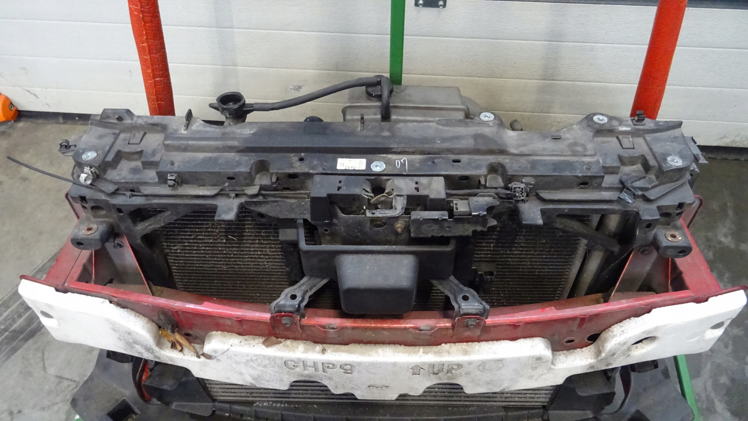 MAZDA 6 III GJ tension belt sider front radiator 2.2D