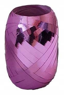 

Wstążka do balonów błyszcząca Różowa 5mm 20 M