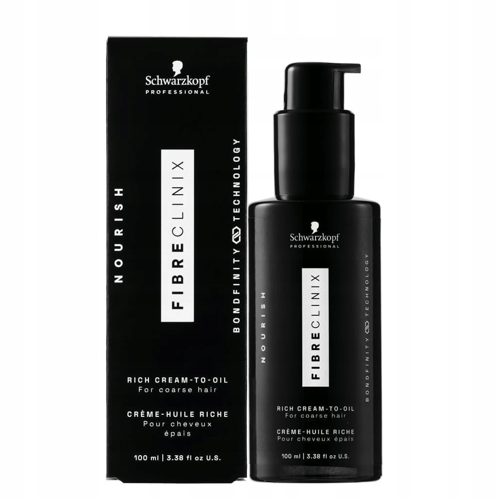Schwarzkopf Fibre Clinix Bondfinity olejek w kremie włosy grube 100ml