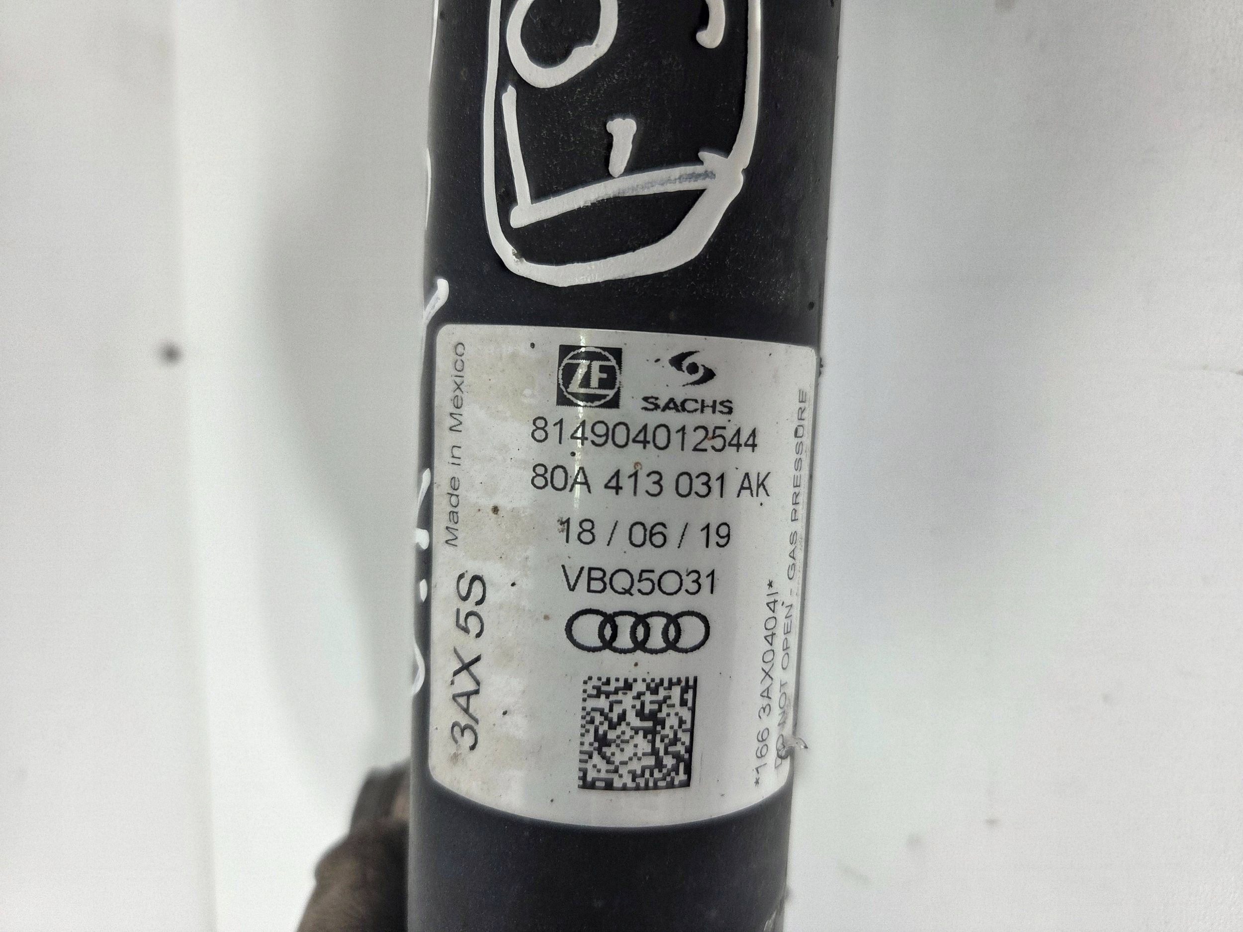 Audi Q5 SQ5 FY shock absorber front right ze spring 80A413031AK (F901)