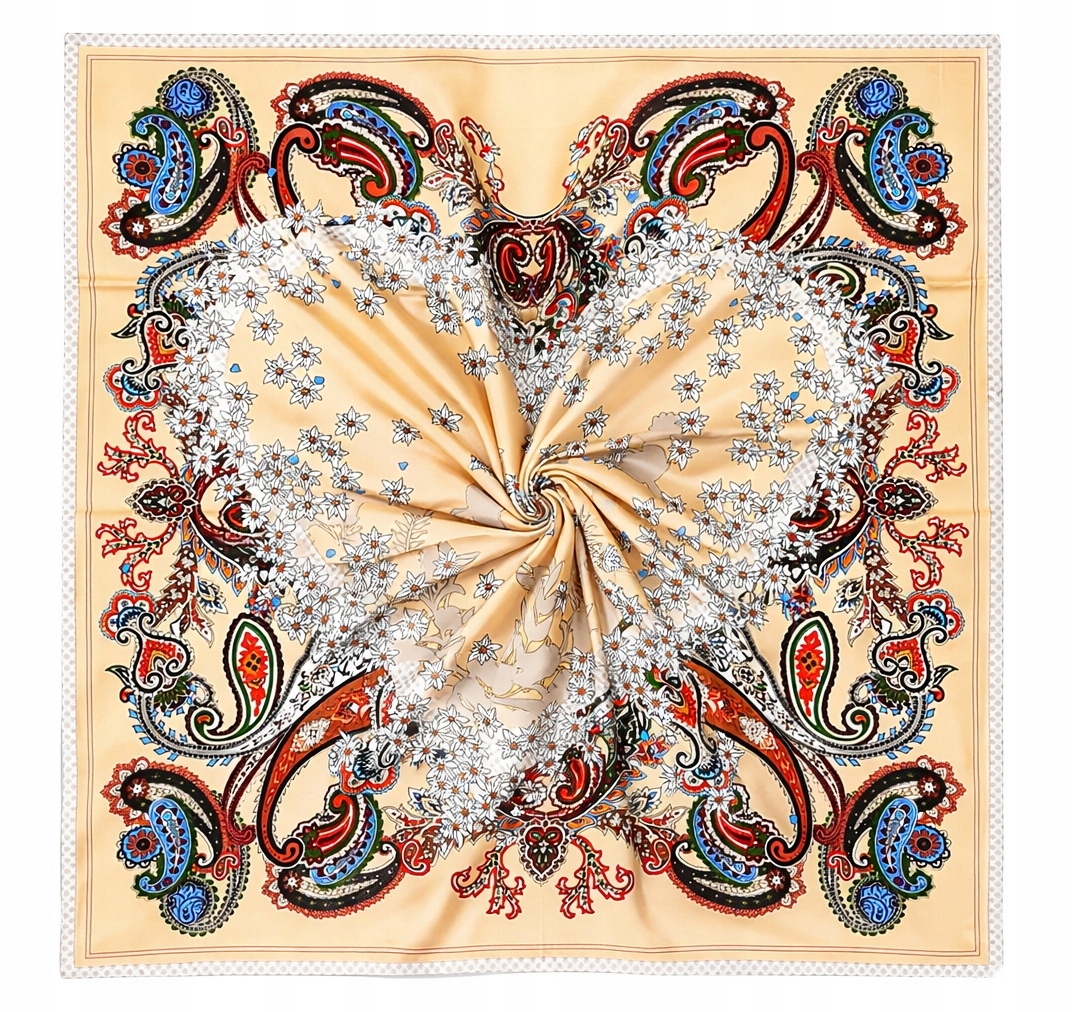 Hedvábný Šátek 100% Přírodní Morušový Hedvábí, Prémiová Kvalita+