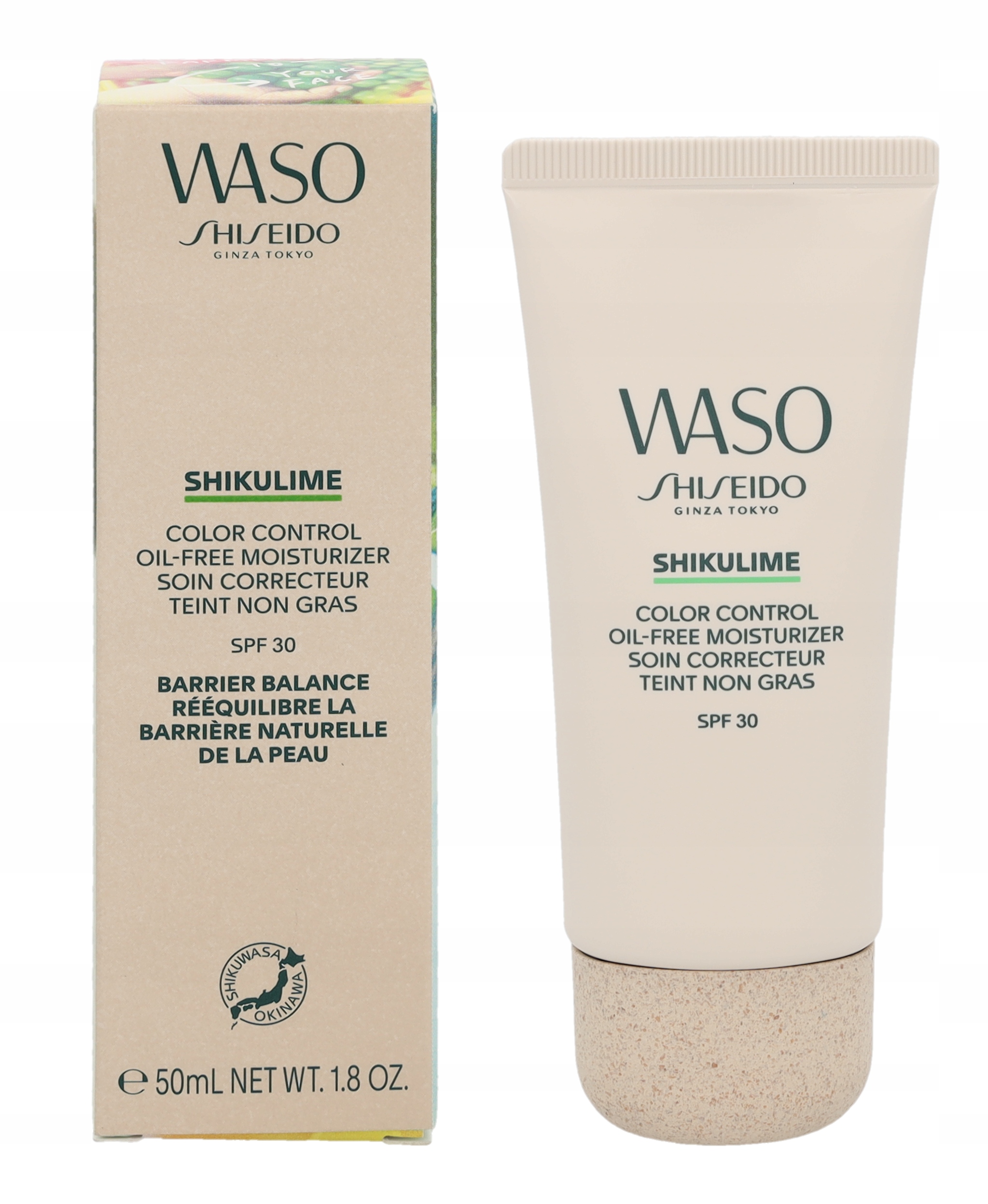 Shiseido Waso Shikulime Color Control Oil-Free Moisturizer Spf 30 50 ml