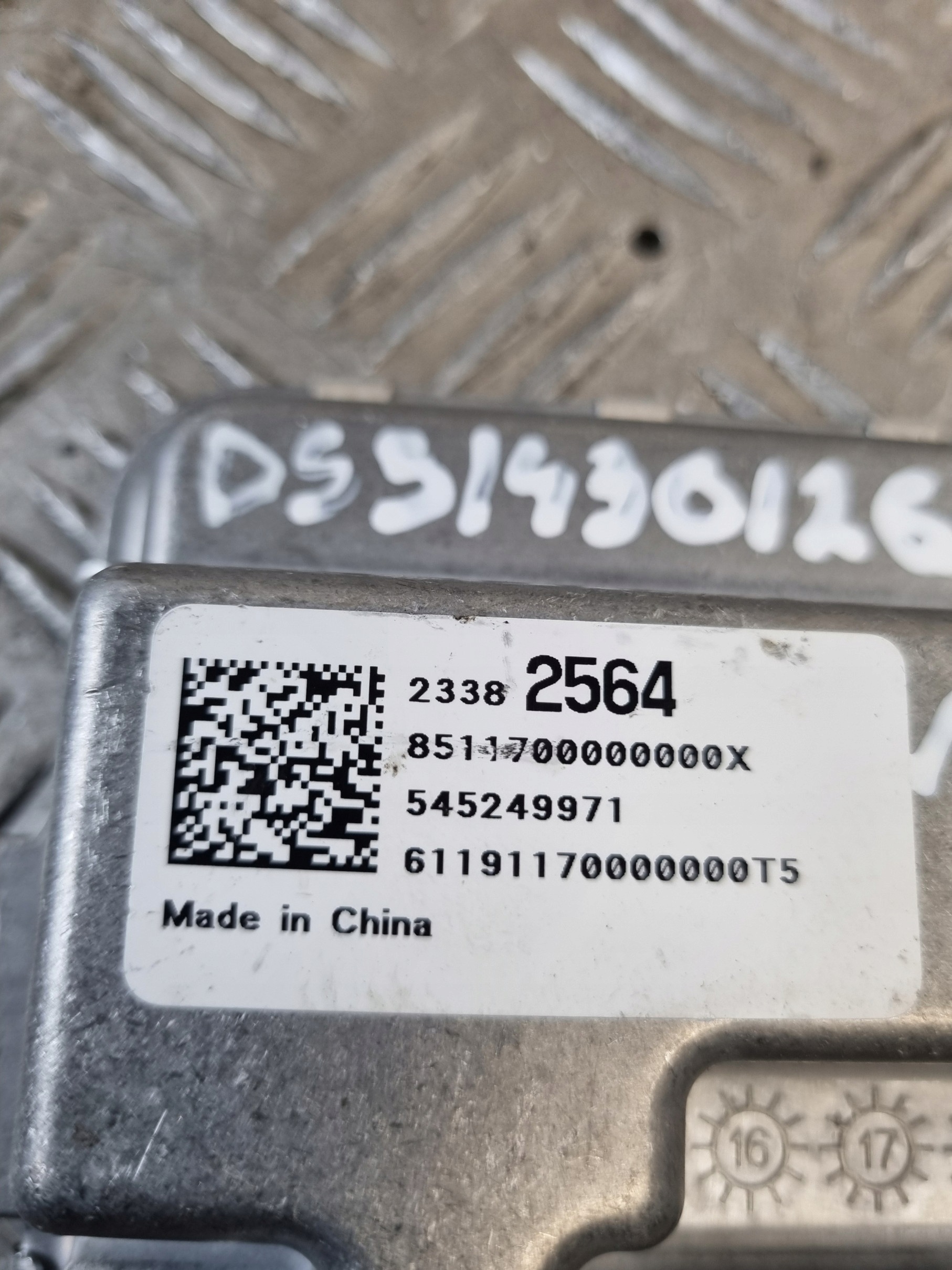 unité de commande électronique uce module pompe carburant 23382564 OPEL ASTRA 5 V K 1.6 CDTI