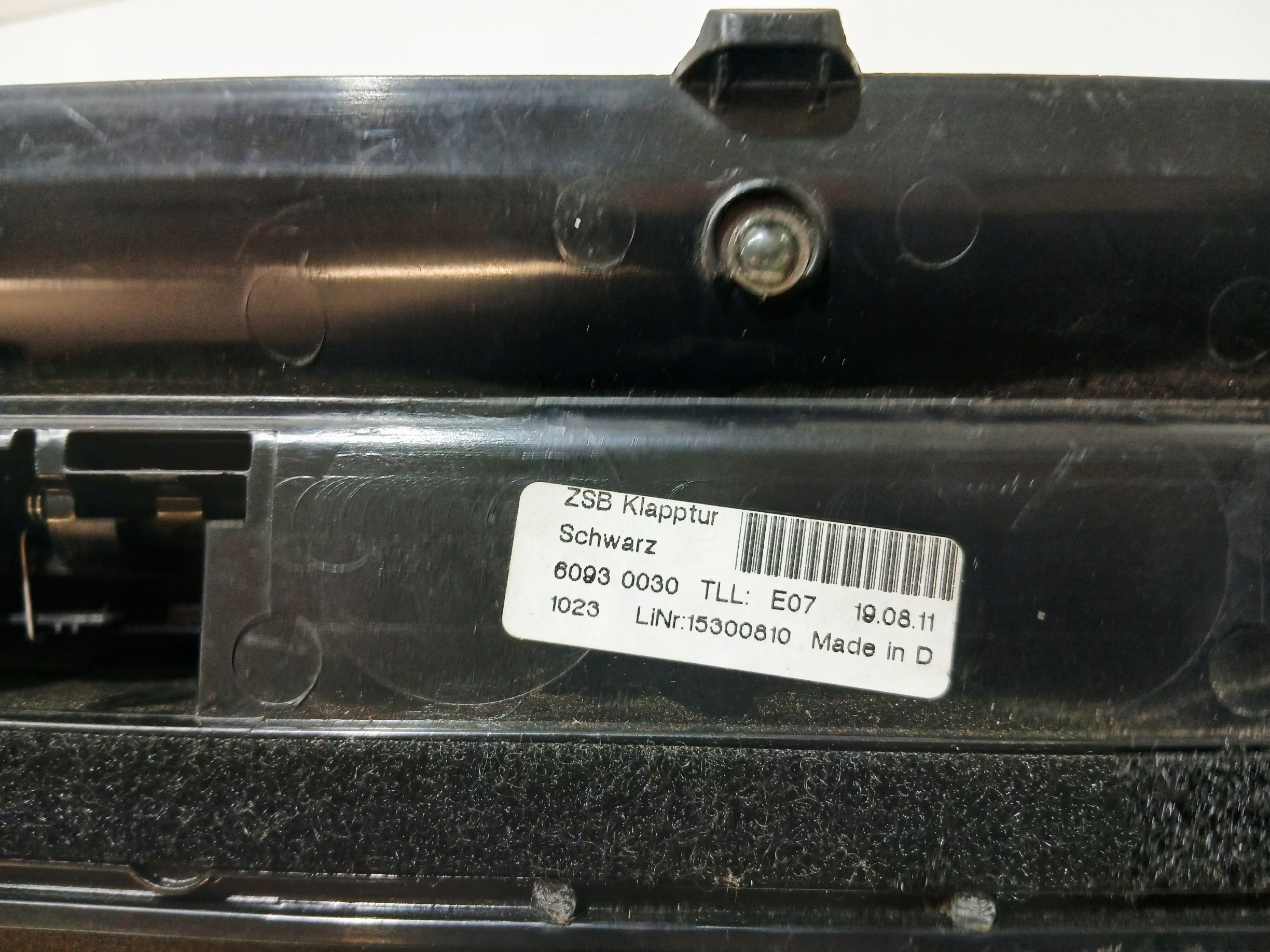 cover plastic boot BMW E93 9113983