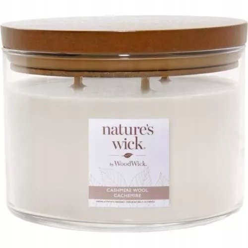 Wood Wick svíčka Cashmere Wool 433g
