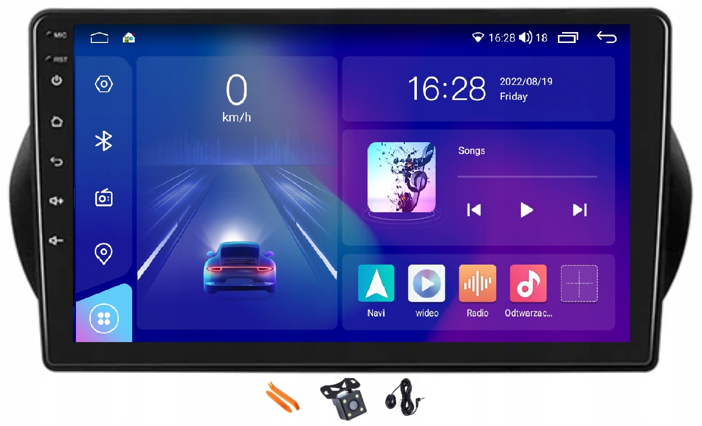 Radio Samochodowe Lte 128GB Gps Citroen Nemo Peugeot Bipper 07-17 Android