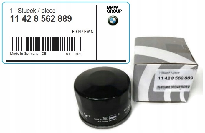 

nowy oryg. filtr oleju Bmw K02 G310GS K3 G310R Aso