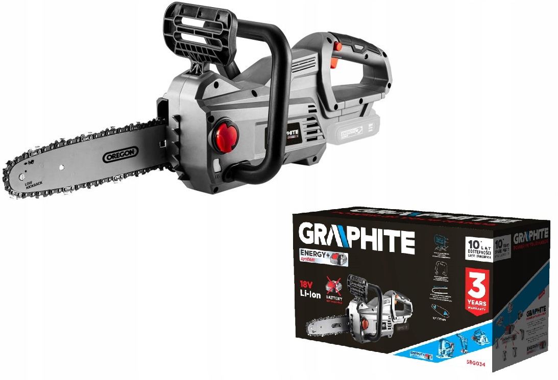 Graphite Pilarka Łańcuchowa Energy+ 18V 58G034