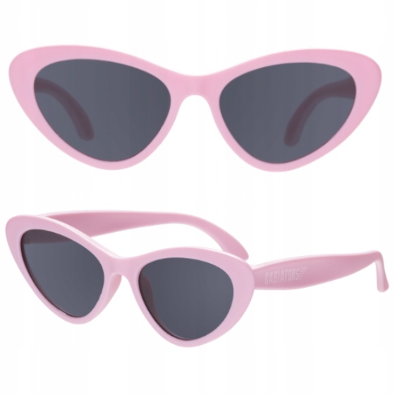 Okulary Przeciwsłoneczne Dziecięce Babiators CatEye Pink Lady Różowe 0+