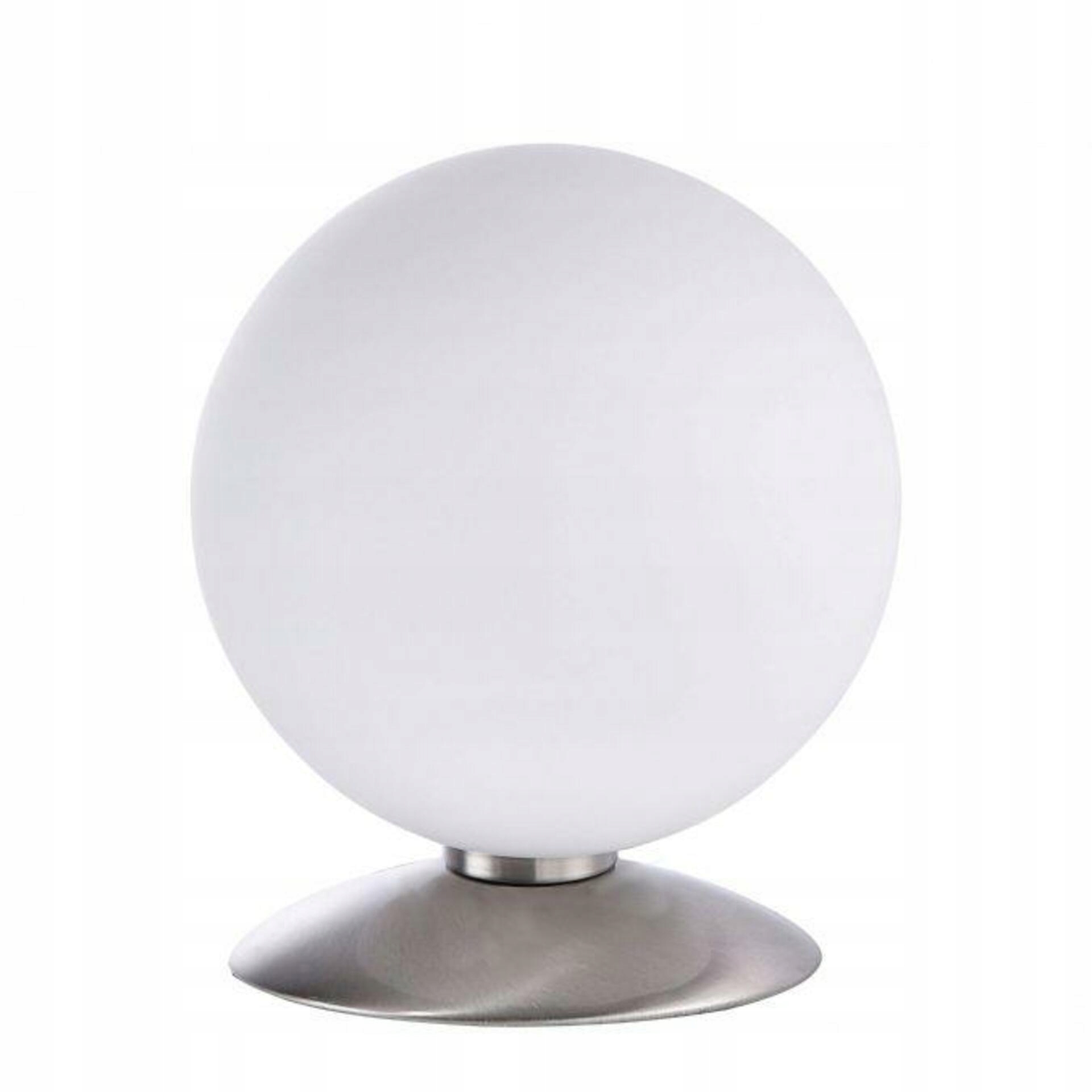 Paul Neuhaus Led stolná lampa guľa 150mm, dotykové stmievanie, 3000K, G9