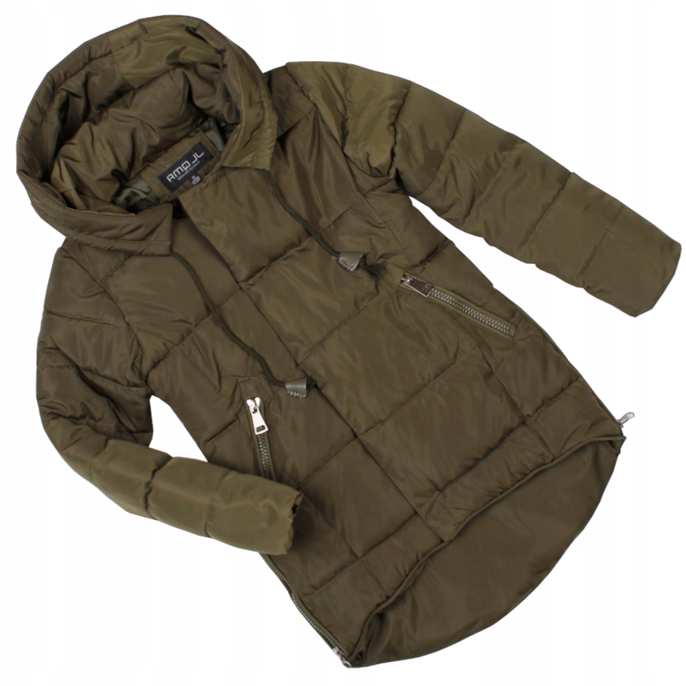 Kurtka przejściowa granatowa pikowana lekka 146 Płeć dziewczynki