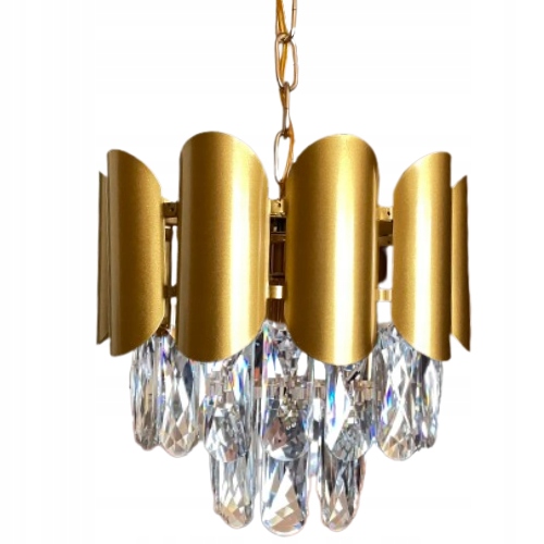 Lustr Krystalová Lampa závěsná glamour