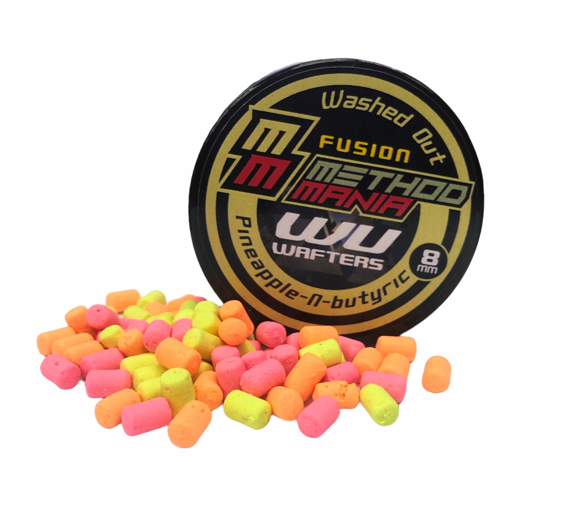 Method Mania Washed Out WU Wafters Fusion 8mm Pineapple N-Butyric