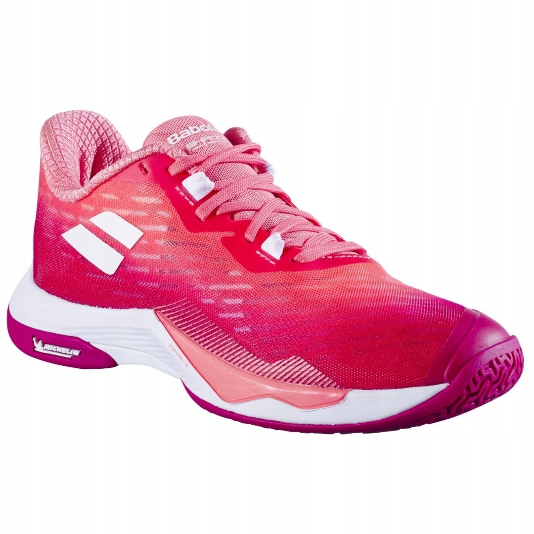 Buty do badmintona damskie Babolat Shadow Tour 5 Women raspberry 40