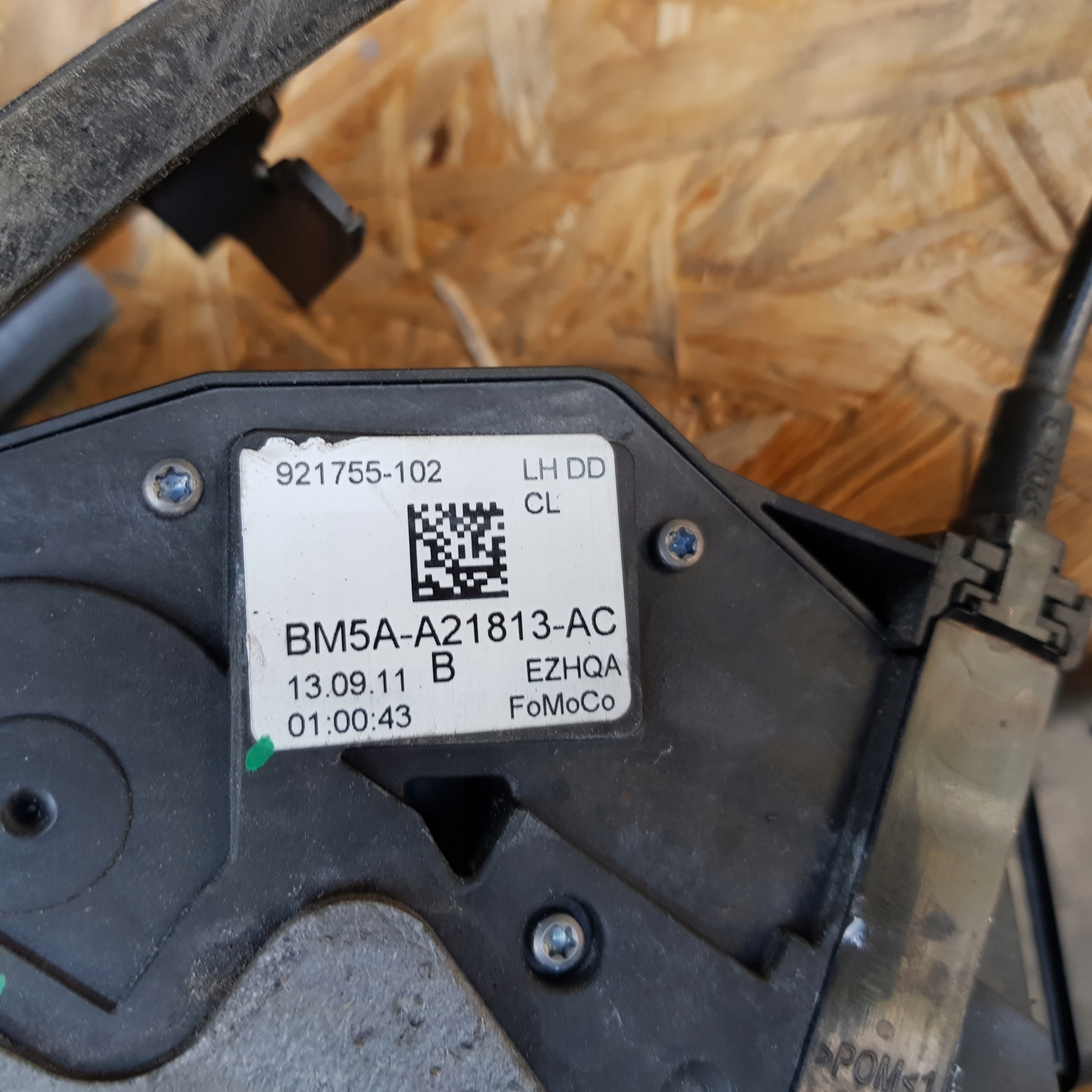 FORD FOCUS MK3 Schloß Tür links vorne BM5AA21813AC