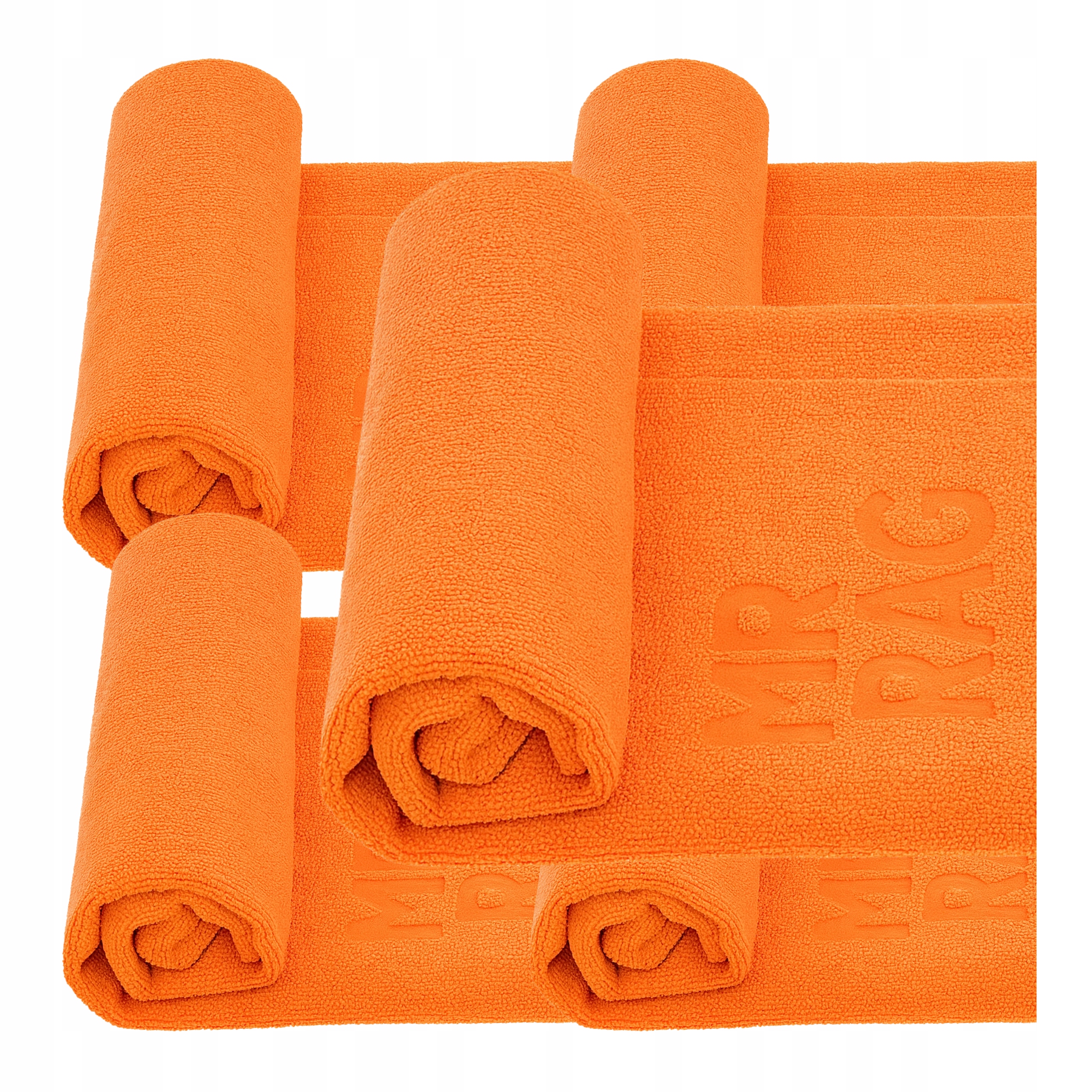 Mikrofibra 40x40cm 380GSM orange uniwersalna do detailingu zestaw 5 sztuk