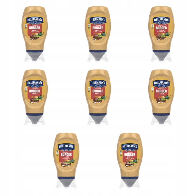 Hellmann's Chunky Burger Omáčka na burgery 250 ml X8