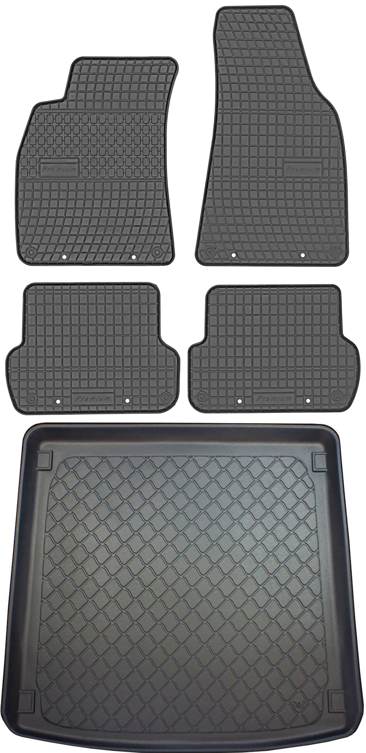Seat Exeo St Kombi od roku 2009-2013 Sada Koberce batožinový priestor