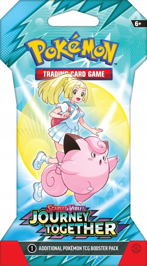 POKEMON TCG: SCARLET & VIOLET - JOURNEY TOGETHER SLEEVED BOOSTER / ORYGINAŁ