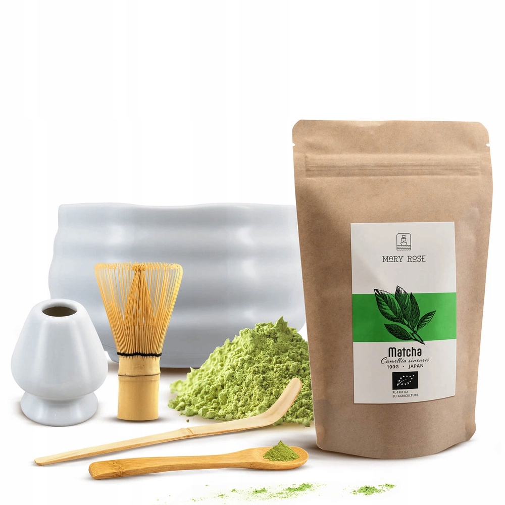 Startovací sada Příslušenství na napařování Matchy Japonská Matcha Bio 100g