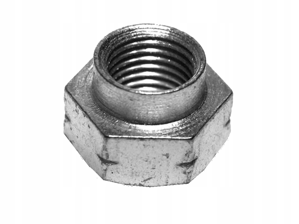 NAKRĘTKA ZWROTNICY PIASTY PRZÓD Z NACIĘCIEM STRONA PRAWA M14X1,5 FIAT 126P