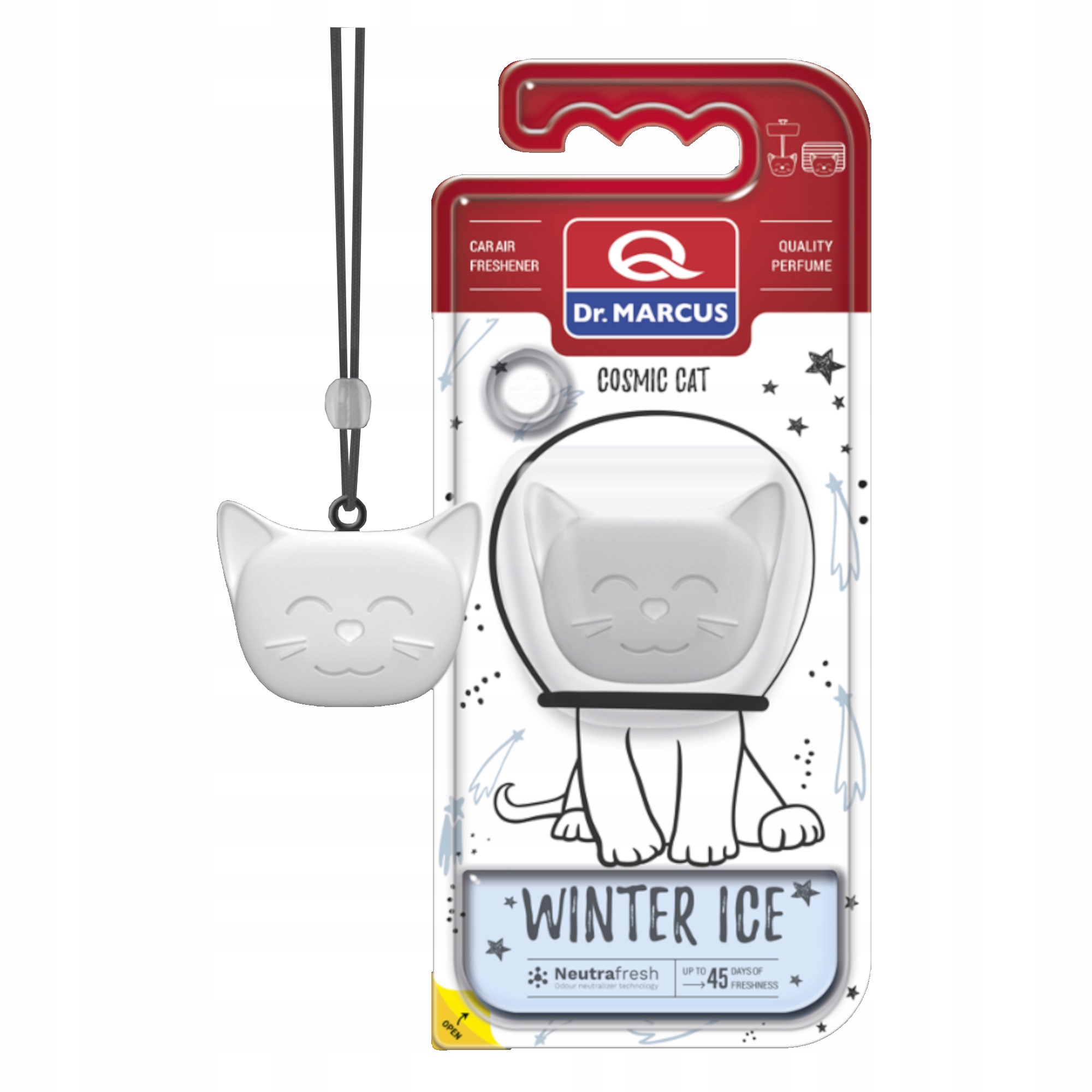 Dr Marcus Cosmic Cat Winter Ice Zapach Do Auta Zawieszka Na Kratkę