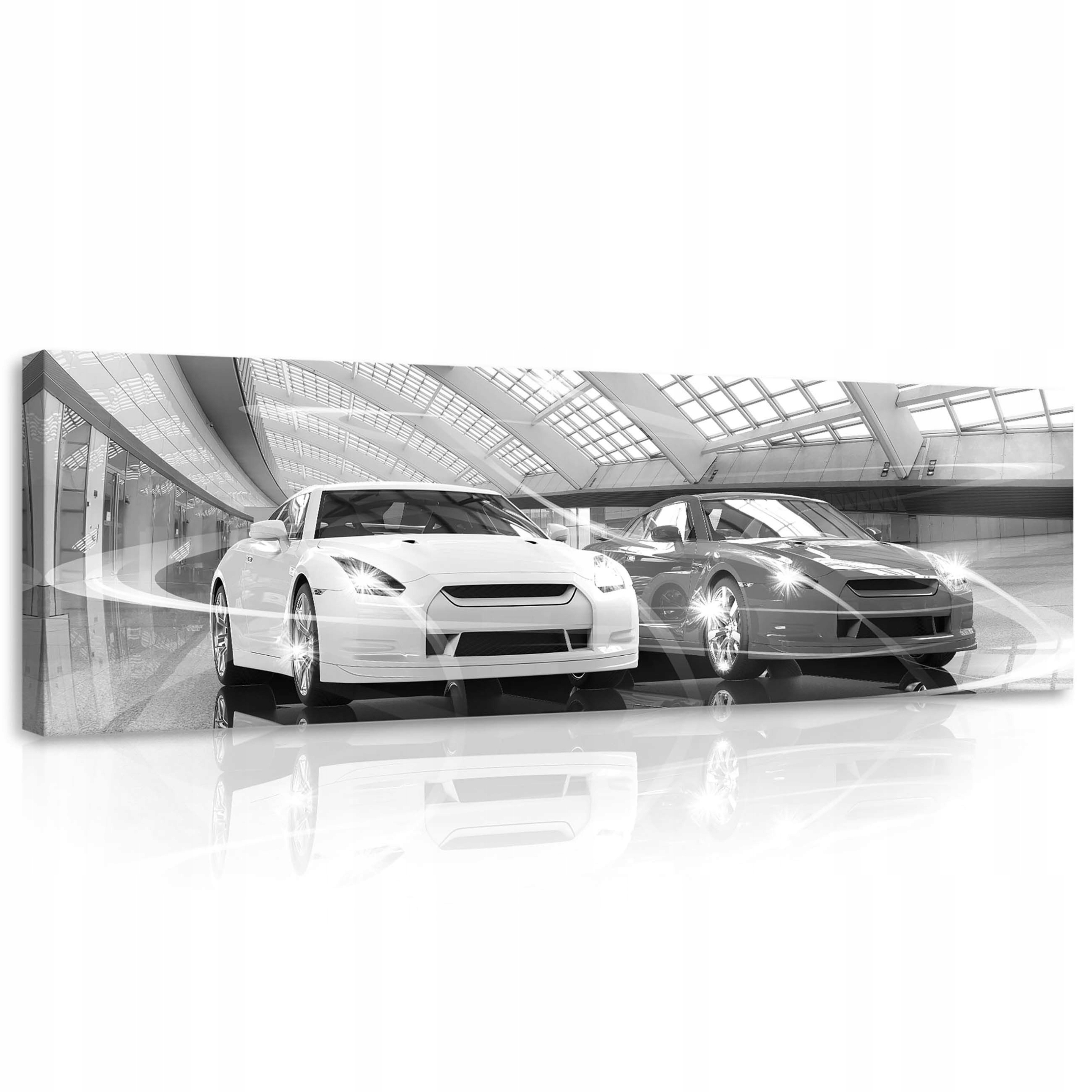 Obraz 145x45 Auta Nissan Gt-r architektura rychlost