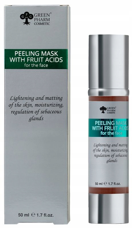 Green Pharm Cosmetics Peeling Mask Peelingová Maska Na Obličej 50 ml