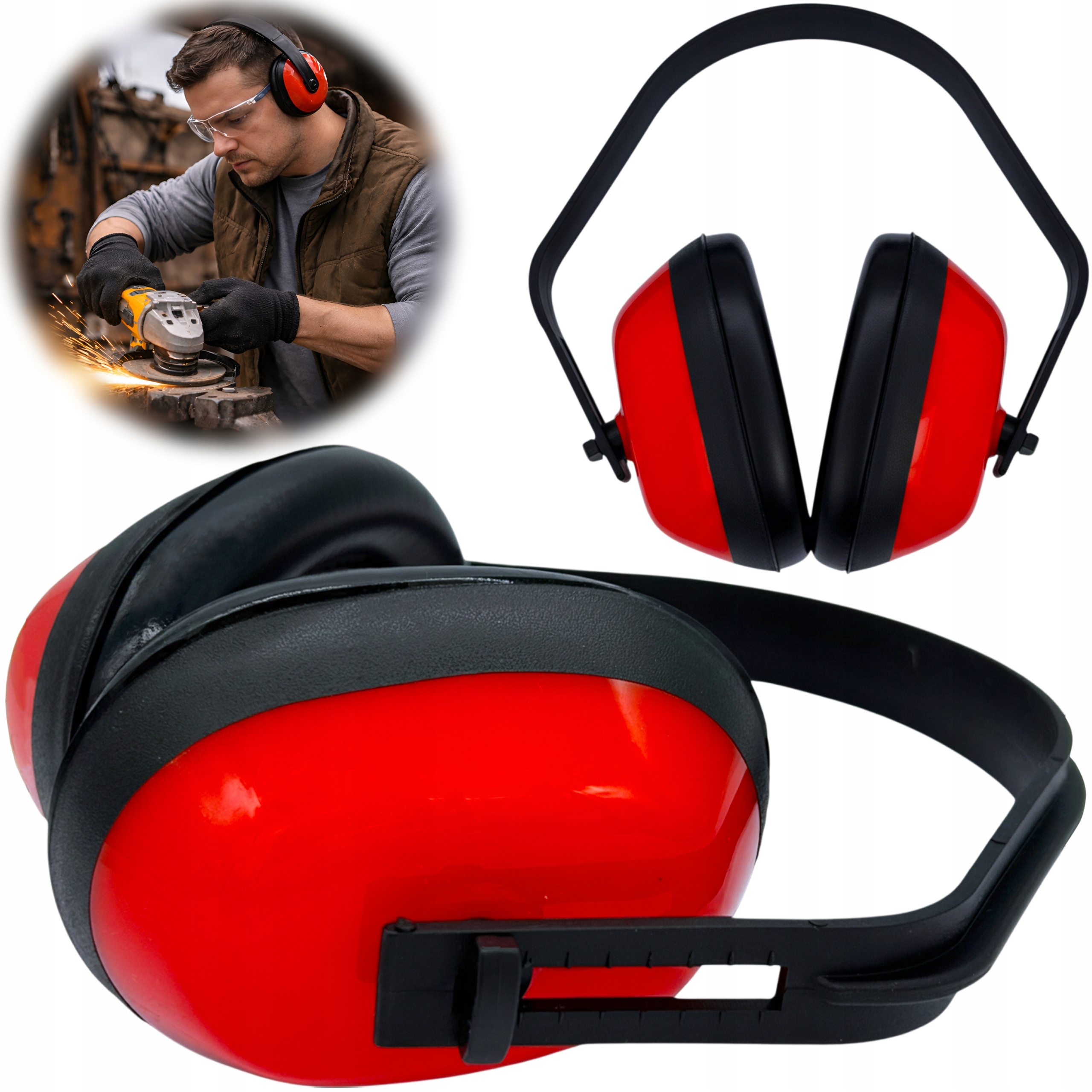 ЗВУКОИЗОЛЯЦИОННЫЕ НАУШНИКИ, ЗАЩИТНЫЕ НАУШНИКИ, ЗАЩИТА ОТ ШУМА, СТРОИТЕЛЬСТВО, РАБОТА