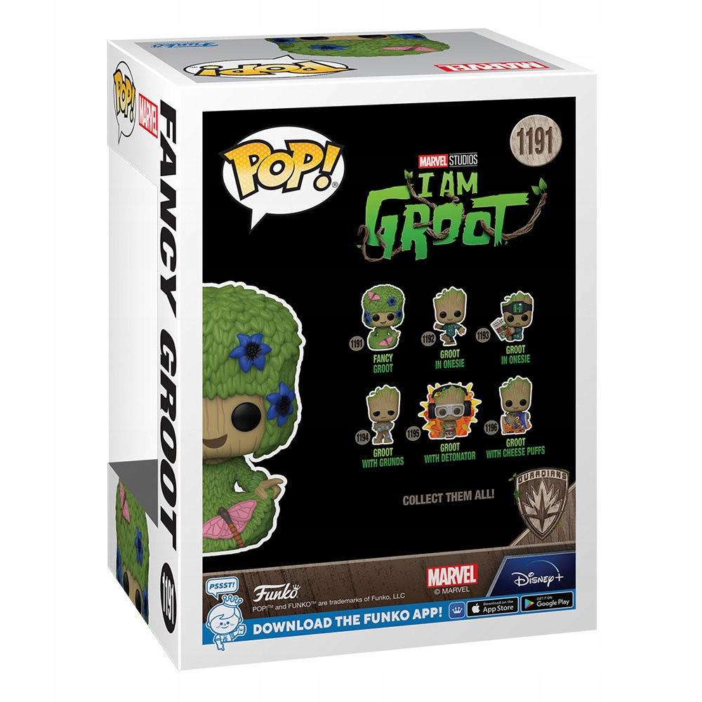 Funko 5253 – Guardians of The Galaxy, Pop Vinyl Figure 65 Dancing Groot (I  am Groot), 10 cm