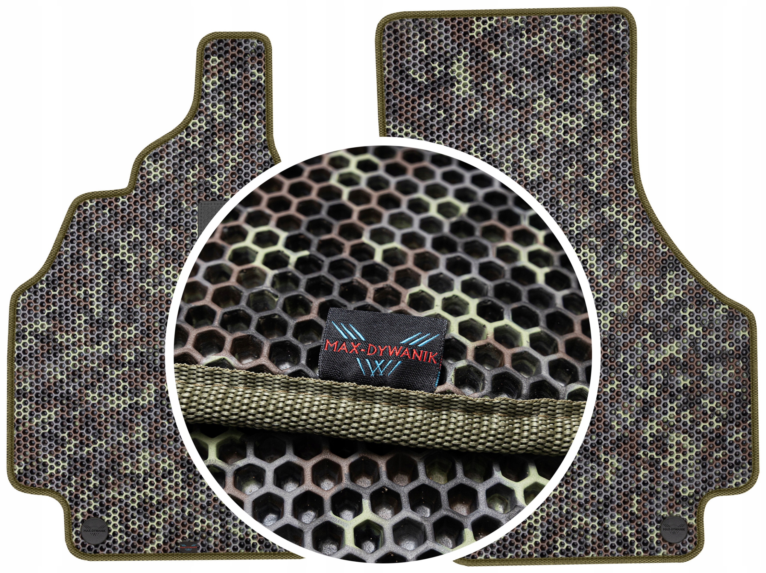 Audi R8 I Coupe 2007-2015 Gumové rohože Eva Moro