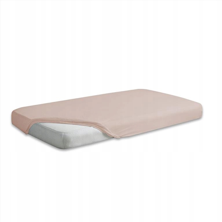 Prostěradlo jersey s gumičkou 220x200 béžové tmavé 16 Premium
