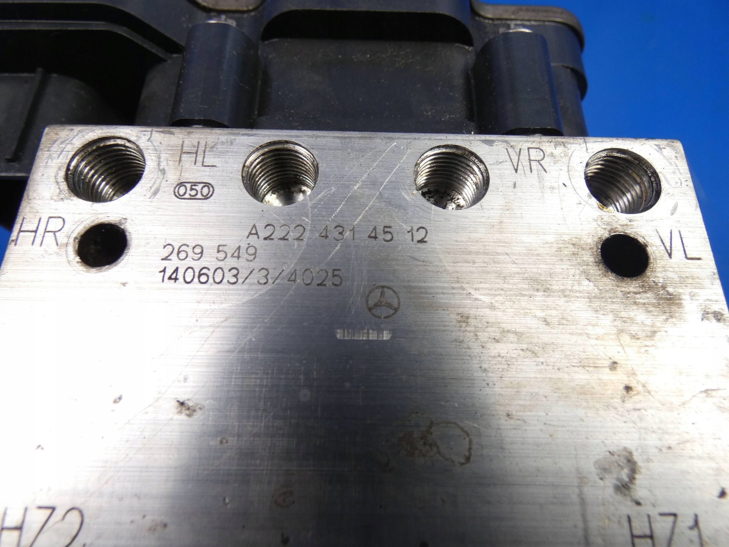 MERCEDES S KLASA W222 pump control unit ABS