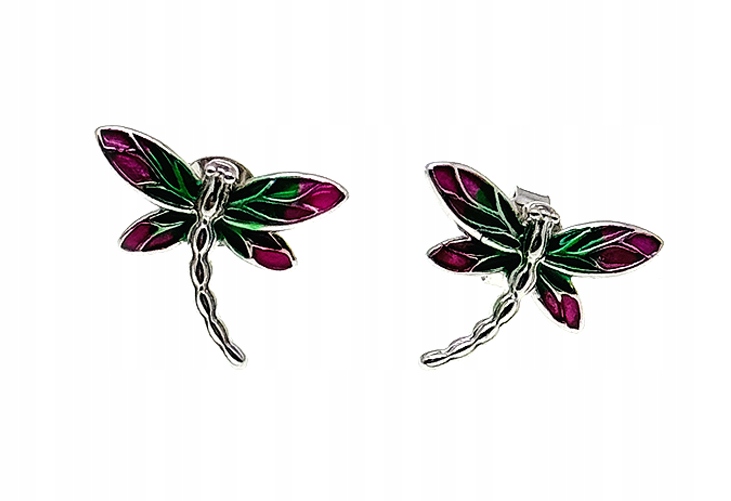 Stříbrné náušnice Ag 925 Vážky IM3210624ER